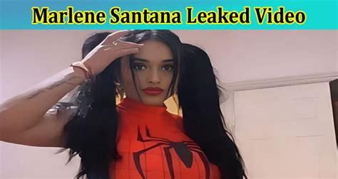 marlene santana leaked video|MARLENE SANTANA LEAKED TWITTER VIDEO